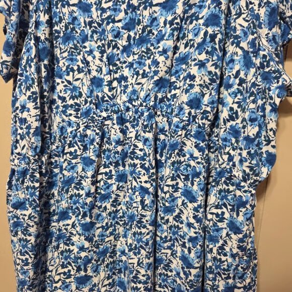 Terra & Sky floral dress - Picture 4 of 4